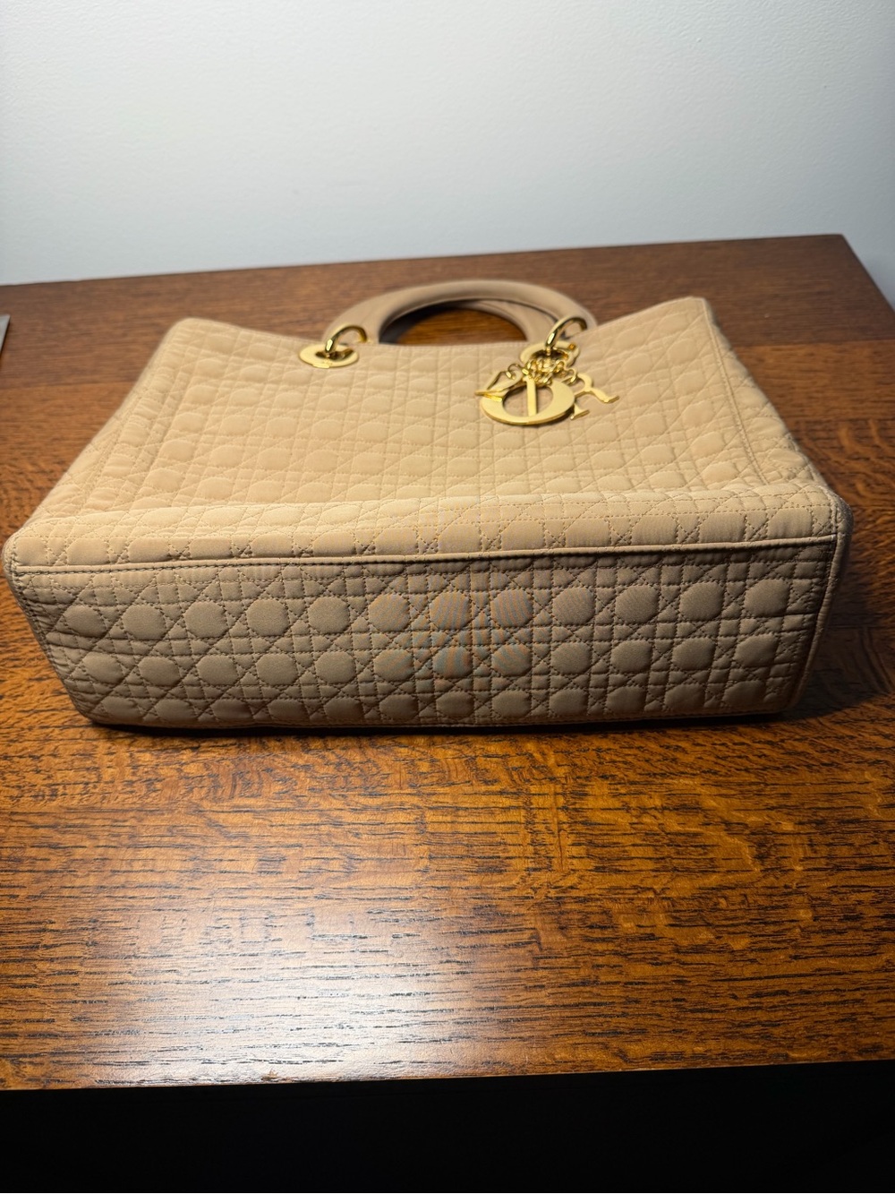 Lady Dior Medium Cannage Bag with Gold-Tone Hardware with COA - Picture 7 of 16